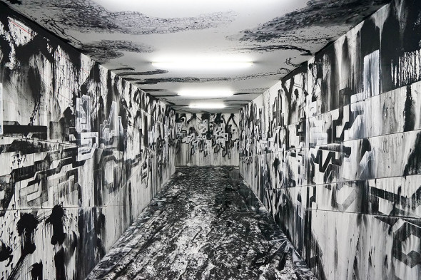 3 - Circonstances Atteâ• uÌˆnuantes by Lek & Sowat - Pavillon du Carreâ• uÌˆ de Baudoin - Curated by Elise Herszkowicz - Paris 2017 - Photos Nicolas Gzeley