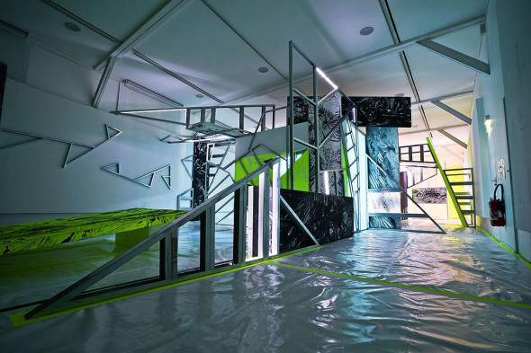 4 - Circonstances Atteâ• uÌˆnuantes by Lek & Sowat - Pavillon du Carreâ• uÌˆ de Baudoin - Curated by Elise Herszkowicz - Paris 2017 - Photos Nicolas Gzeley