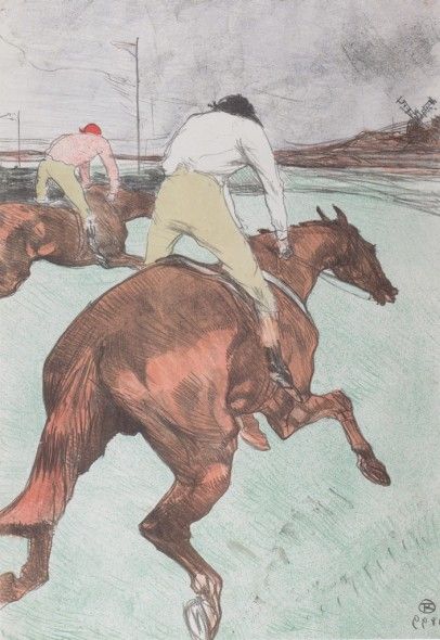 Henri de Toulouse-Lautrec, Le   jockey, 1899, collezione privata