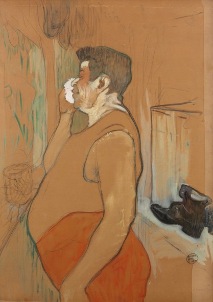 Henri de Toulouse-Lautrec, Monsieur Caudieux, acteur de café-concert, 1896, collezione privata