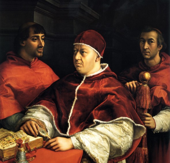 Il Ritratto di Papa Leone X de’ Medici di Raffaello