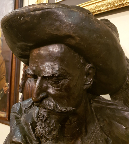 Particolare dell'Innominato di Benvenuti