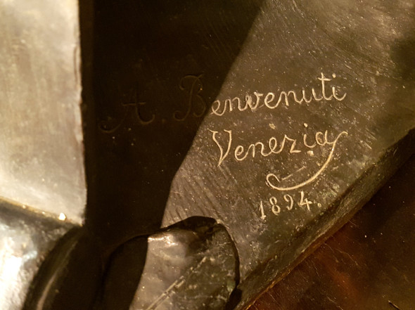 Particolare dell'Innominato di Benvenuti