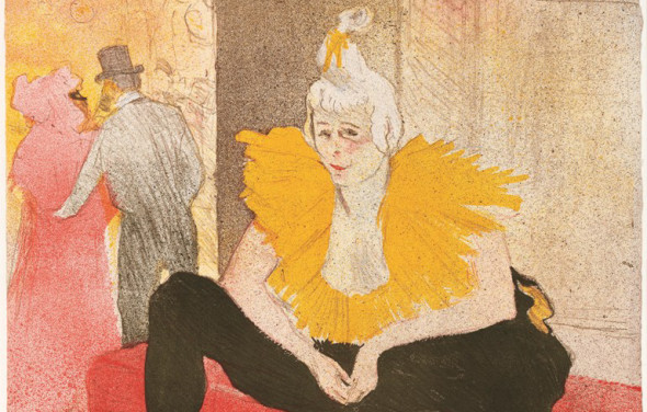 Henri de Toulouse-Lautrec, Mademoiselle Cha-U-Kao, 1896, tavola 1 della serie Elles, Bibliothèque Nationale de France, Parigi