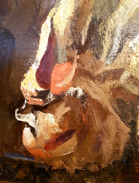 La manica svolazzante della Fumatrice di Amisani | Galleria Ottonovecento