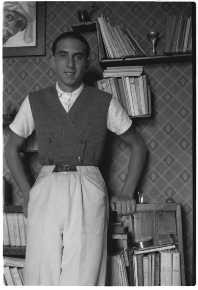 foto di un giovane Ico Parisi ancora studente ( 1934 circa)Foto dell’Archivio del Design di Ico Parisi