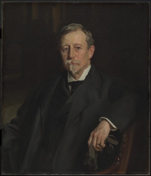 JOHN SINGER SARGENT (Firenze 1856 – Londra 1925) Ritratto di Aaron Augustus Healy 1907 firmato e datato in alto a destra  olio su tela  New York, Brooklyn Museum