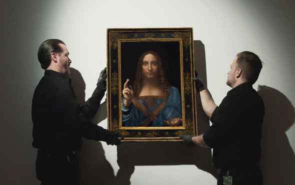 Il Salvator Mundi di Leonardo venduto a 450 milioni di dollari da Christie's