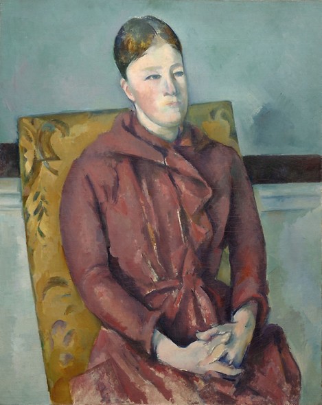 Madame Cézanne in a Yellow Chair, 1888/90