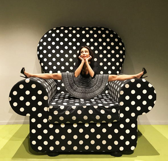 #SELFIEADARTE "Spaccata di casa" @Studio65 Mickey dei sogni, 2015 #ENJOY @ChiostroDelBramante #Roma @CleliaPatella