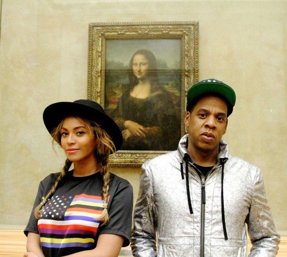 Louvre Instagram beyonce-jay-z-and-blue-ivy