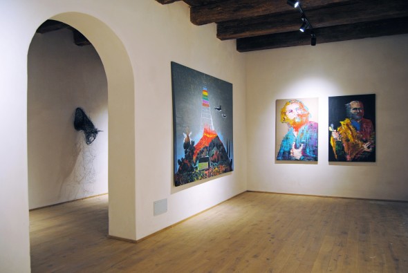 Interno del BoCs Art Museum  il nuovo Museo d’Arte Contemporanea di Cosenza