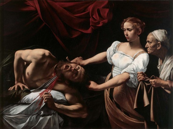 Michelangelo Mersisi da Caravaggio – Giuditta che taglia la testa a Oloferne, 1602