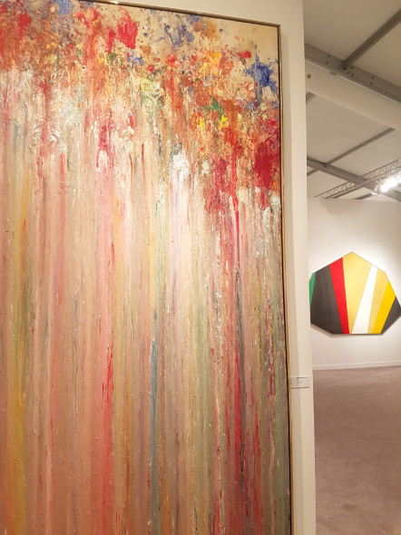 Larry Poons, Wiseman, 1975