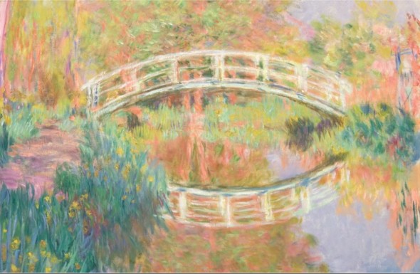 Claude Monet Japanese Footbridge, Giverny