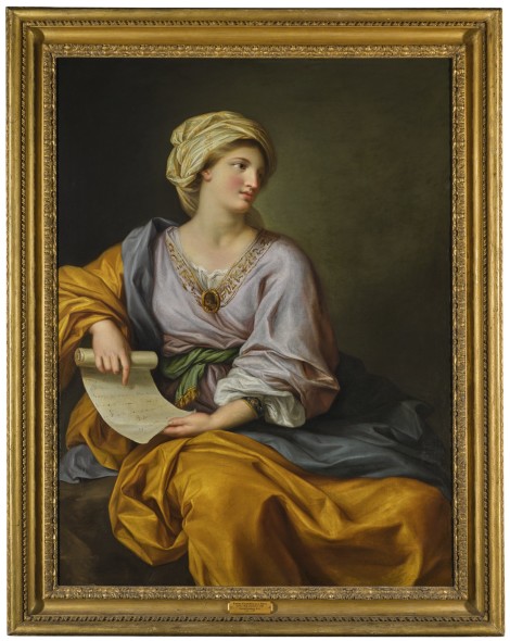 PROPERTY FROM A PRINCELY COLLECTION Nelson's Muse Gavin Hamilton, R.A. PORTRAIT OF EMMA HAMILTON AS A SIBYL Estimate  150,000 — 200,000  GBP  LOT SOLD. 369,000 GBP 