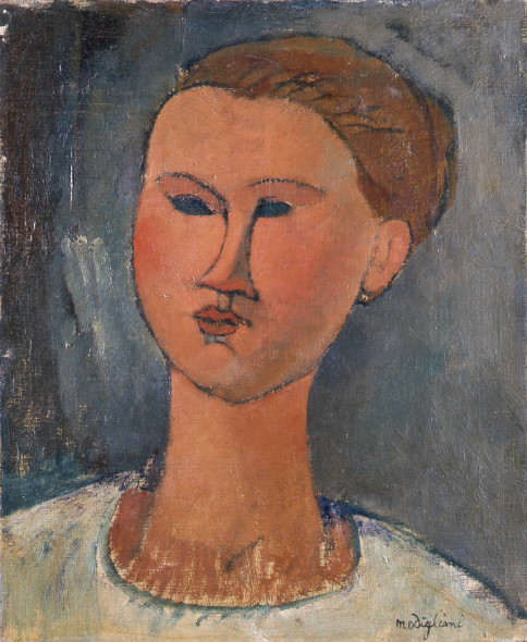 Amedeo Modigliani, Ritratto di giovane donna