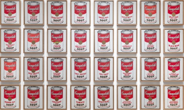Andy Warhol - Barattoli di zuppa  Campbell, 1962
