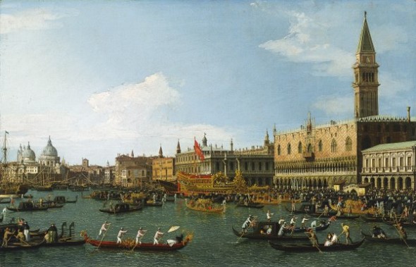 Canaletto  The Bucintoro