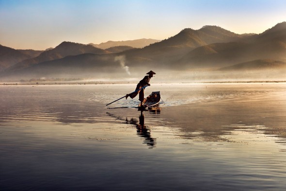 Lago Inle, Birmania, Icons di Steve McCurry