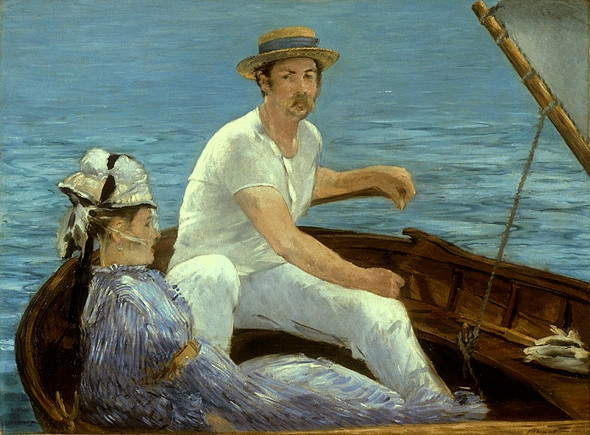  Édouard Manet  Boating,  1874