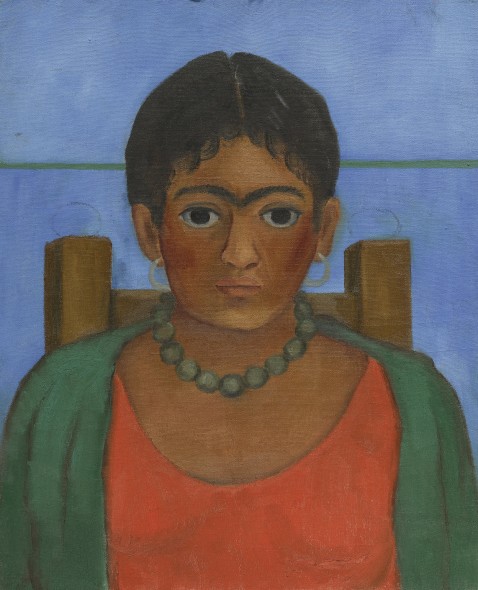 Frida Kahlo, Niña con collar (1929)