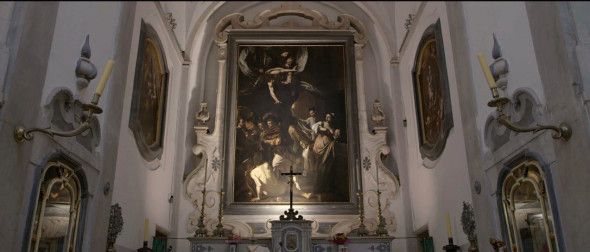 Le Sette Opere di Misericordia, Pio Monte della Misericordia, Napoli, Caravaggio - L'Anima e il Sangue