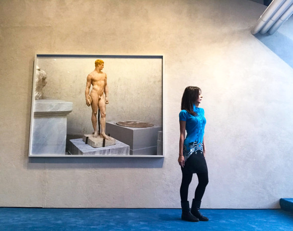 #SELFIEADARTE "Questioning Palamede” #StefanoGraziani #AntonioCanova Palamede #QuestioningPictures 2017 #Milano @FondazionePrada #MilanoOsservatorio @CleliaPatella