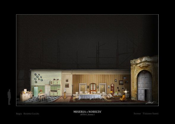 Miseria e nobiltà Backstage