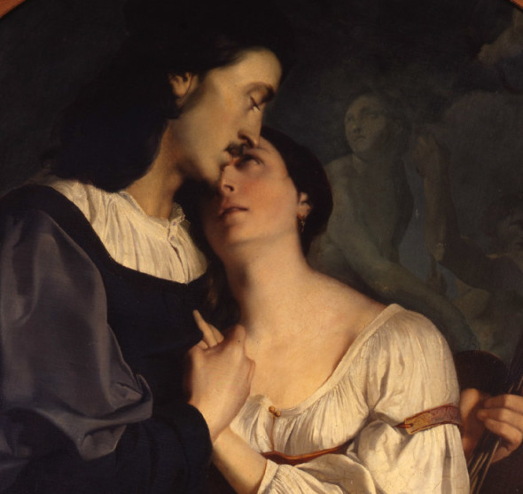 Francesco Gandolfi, Raffaello e la Fornarina Accademia di Belle Arti di Brera, Milano