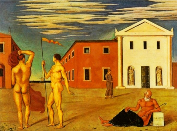 Giorgio de Chirico, La partenza degli argonauti (1920)