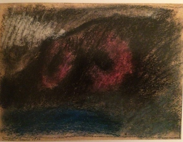 Immagine tratta dal volume Gianfranco Bruno - pittore edito da Erga edizioni