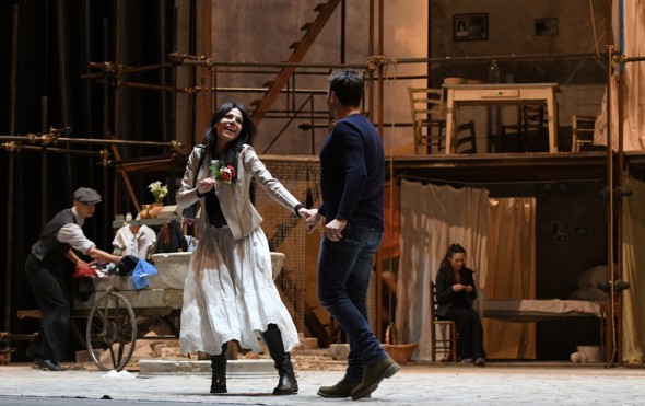 Miseria e nobiltà Backstage