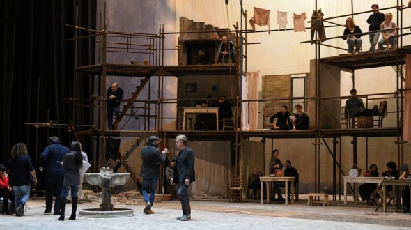 Miseria e nobiltà Backstage