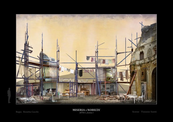 Miseria e nobiltà Backstage