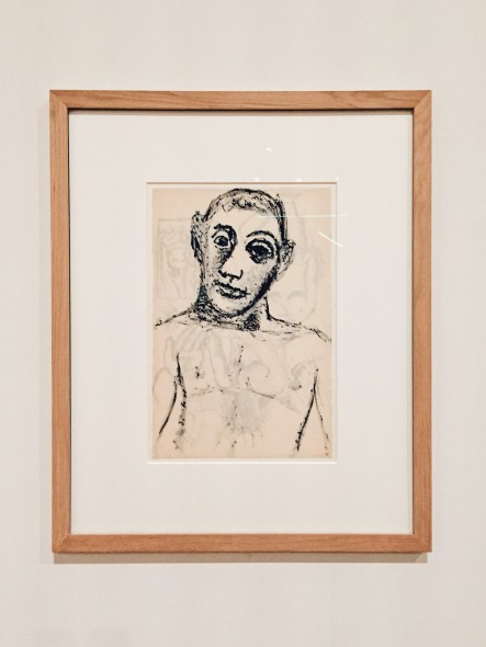Pablo Picasso,  Torse d'homme nu, 1906-1907, LAC Lugano © Ph. Artslife