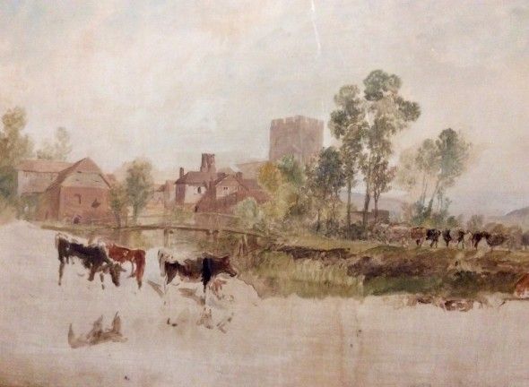 Paesaggio dipinto da Turner