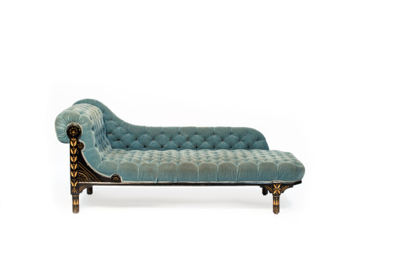 Lit de repos capitonné provenant du Ritz Paris © Artcurial