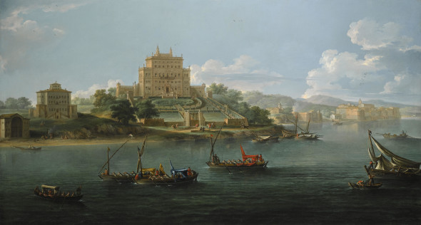 PAOLO ANESI (Roma 1697 – 1773) Anzio, veduta del porto con Villa Corsini e Villa Albani Veduta di Villa Costaguti e Villa Pamphilj tra Anzio e Nettuno Una coppia, olio su tela, ciascuno 73,6 x 136,5 cm. PROVENIENZA Cardinal Neri Maria Corsini (1685-1770), Firenze e Roma. ESPOSIZIONI Ariccia, Palazzo Chigi, Castelli e Castellani. Viaggio attraverso le dimore storiche della Provincia di Roma, 19 Luglio - 20 Ottobre 2002, no. 18, 19. BIBLIOGRAFIA COMPARATIVA F. Petrucci, in Castelli e Castellani. Viaggio attraverso le dimore storiche della Provincia di Roma, catalogo della mostra, Ariccia 2002, p. 52, cat. no. 18-19, riprodotto pl. IX; M.C. Bagolan and T. Litteri, in Vedutisti, paesaggisti e pittori di architetture a Roma nel XVII e XVIII secolo, III Biennale di Roma, Arte e collezionismo a Palazzo Venezia, catalogo della mostra, Roma 2002, pp. 66, 70, riprodotto pp. 67, 71; F. Petrucci, in Paesaggio Laziale tra Ideale e Reale, dipinti del XVII e XVIII secolo, catalogo della mostra, Tivoli 2009, pp. 23-24, riprodotto figg. 20-21.