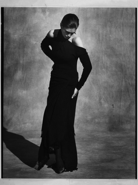 Albert Watson, Blumarine, San Francisco – autunno/inverno 1989/90. Modella: Cindy Crawford. Photo by Albert Watson