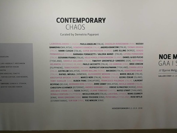 Contemporay Chaos, Vestfossen KunstLaboratorium