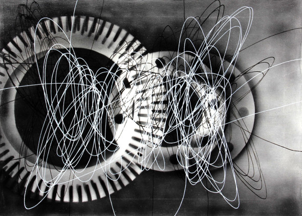 Roberto Crippa “Spirale”, 1951, olio su tela, cm 50x70 – riserva € 9.000