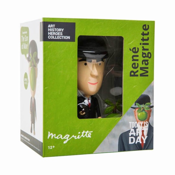 La scatola della bambola ispirata alle opere di Magritte