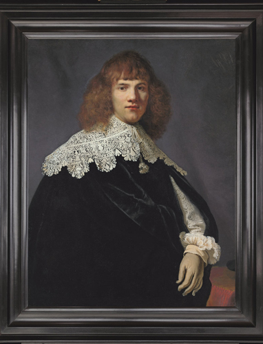 Portrait of a Young Gentleman, which Dutch dealer Jan Six claims is by Rembrandt. Photo: René van Gerritsen / Jan Six Fine Arts.