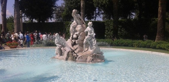 Fontana dei Giardini Palazzo del Quirinale Foto ArtsLife