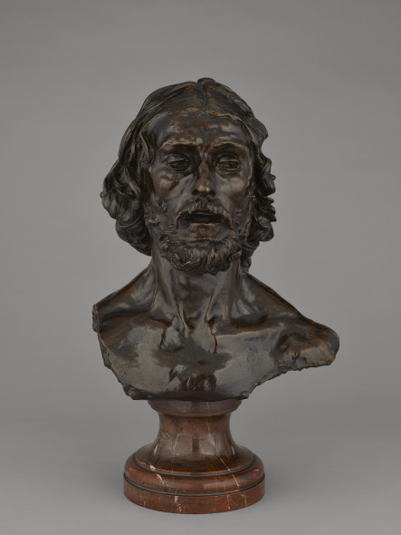Bust of John the Baptist  Cast in 1886 from a model made in 1880  Auguste Rodin (French, 1840-1917)