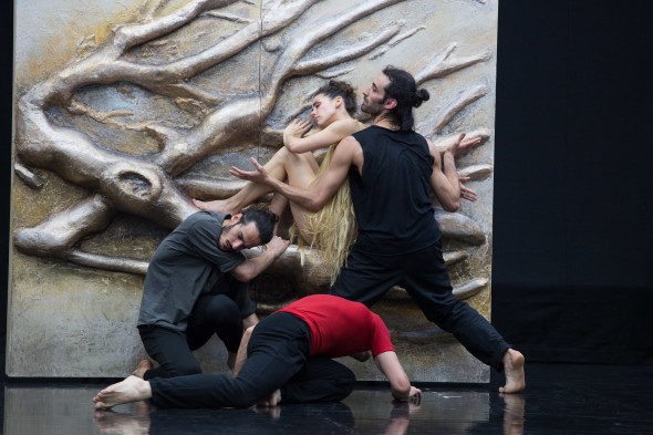 Fondazione Nazionale della danza Aterballetto: prove dello spettacolo "Tempesta"