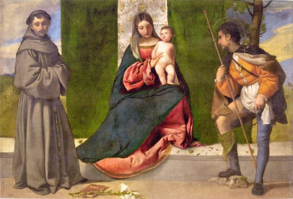 Tiziano, Madonna col bambino