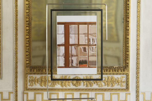 Heinz Lechner, Stiegenhaus, 2013, c-print, 48,3x32,9 cm, Mantova, Palazzo Ducale, Sala degli Specchi