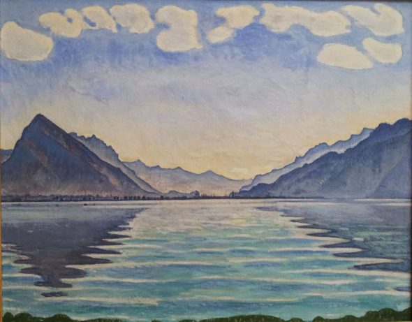 Hodler. Le Lac de Thoune, 1905
